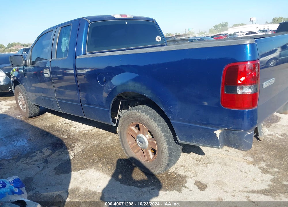 2008 FORD F-150 FX2/STX/XL/XLT VIN: 1FTRX12W78FC12560