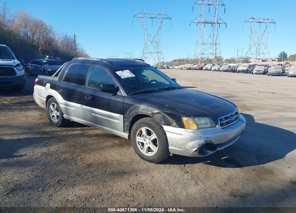 2003 SUBARU BAJA VIN: 4S4BT61C236105731