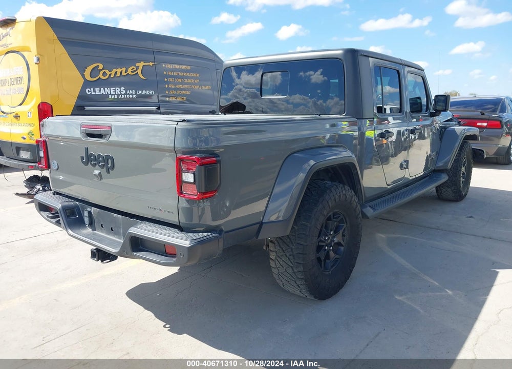 2021 JEEP GLADIATOR TEXAS TRAIL 4X4 VIN: 1C6HJTAG6ML559352
