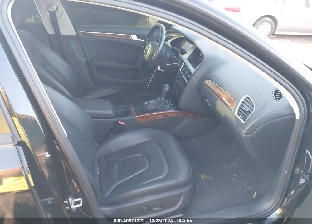2011 AUDI A4 2.0T PREMIUM VIN: WAUBFAFL2BN040419