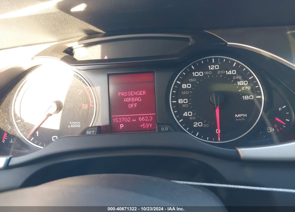 2011 AUDI A4 2.0T PREMIUM VIN: WAUBFAFL2BN040419
