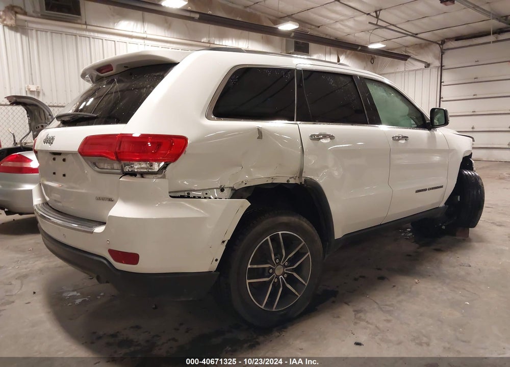 2018 JEEP GRAND CHEROKEE LIMITED 4X4 VIN: 1C4RJFBGXJC365545