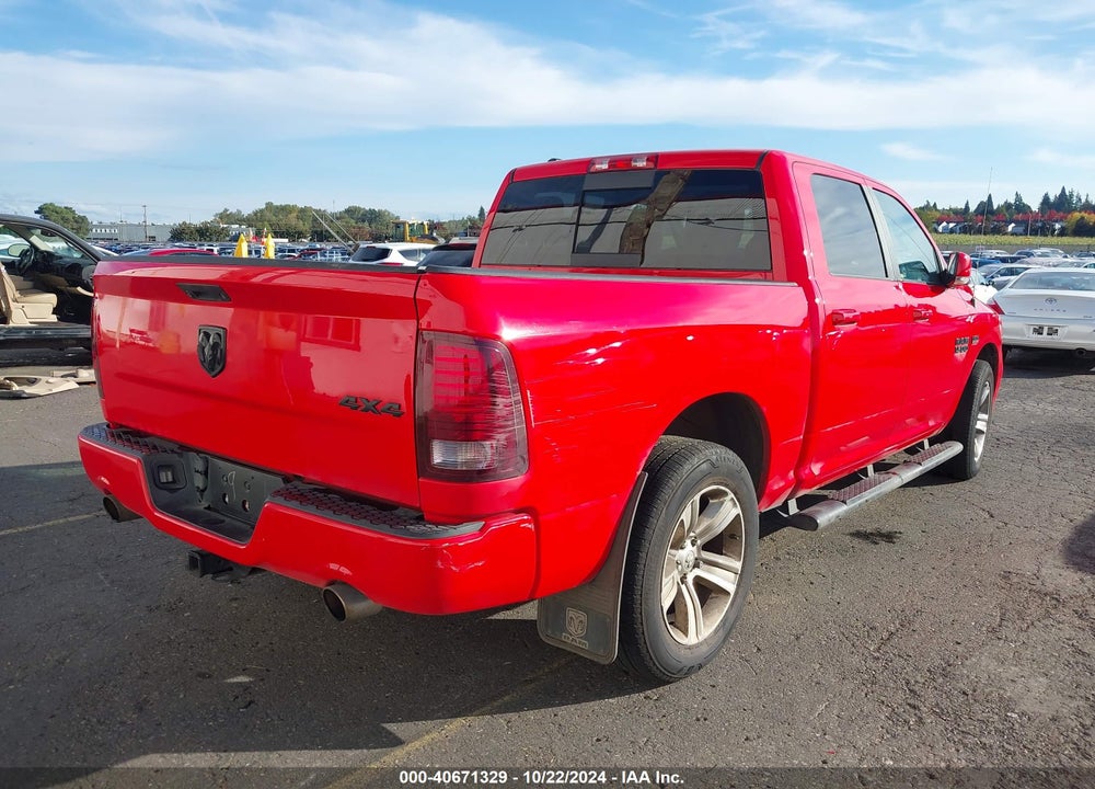 2016 RAM 1500 SPORT VIN: 1C6RR7MT2GS234026