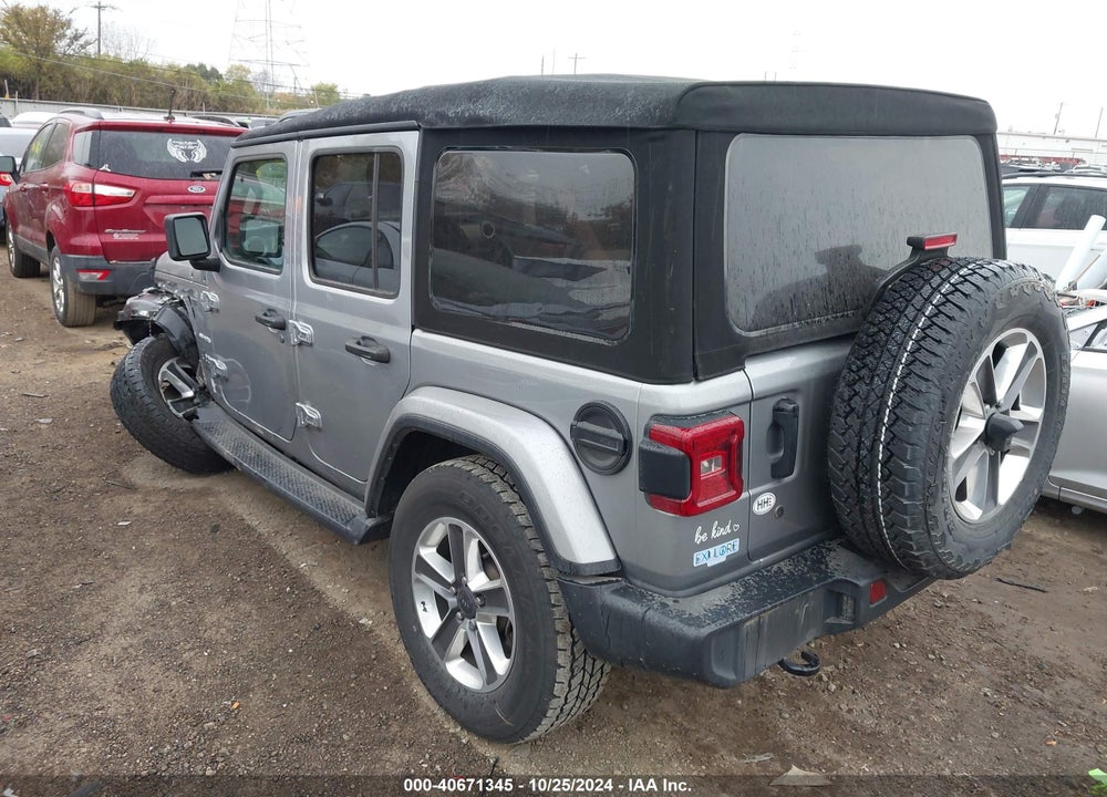 2020 JEEP WRANGLER UNLIMITED SAHARA 4X4 VIN: 1C4HJXEN1LW207852
