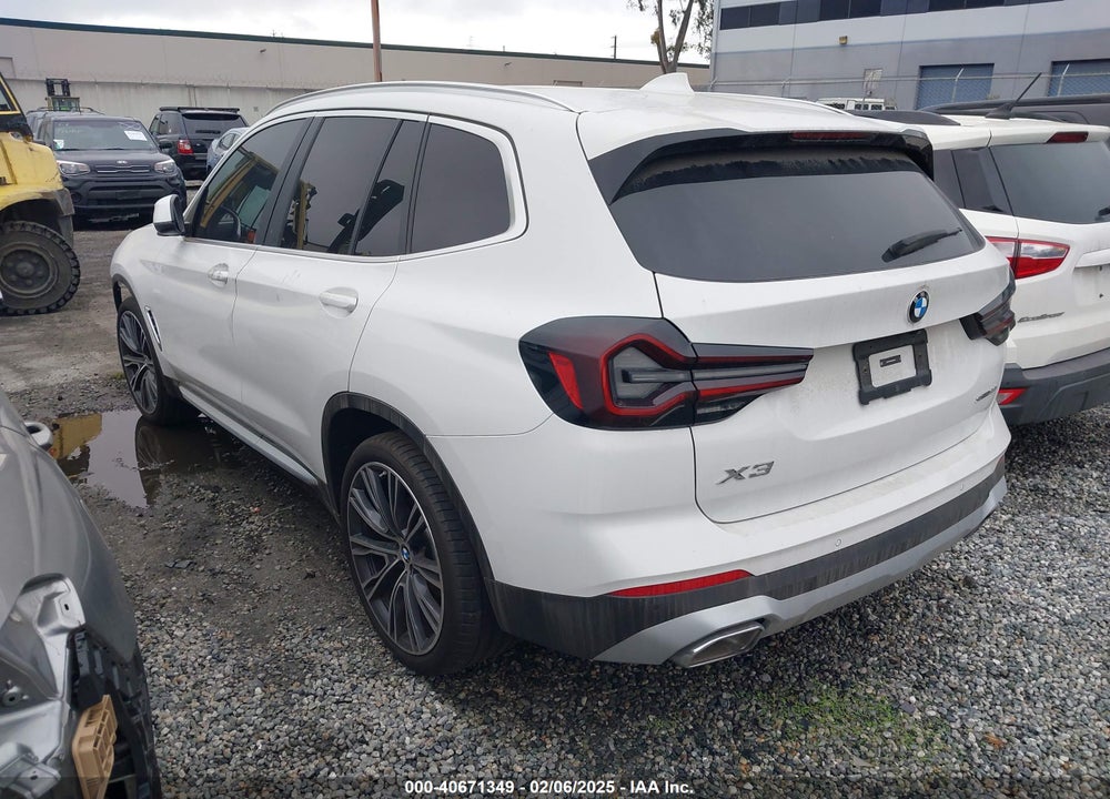 2023 BMW X3 SDRIVE30I VIN: WBX47DP06PN240549