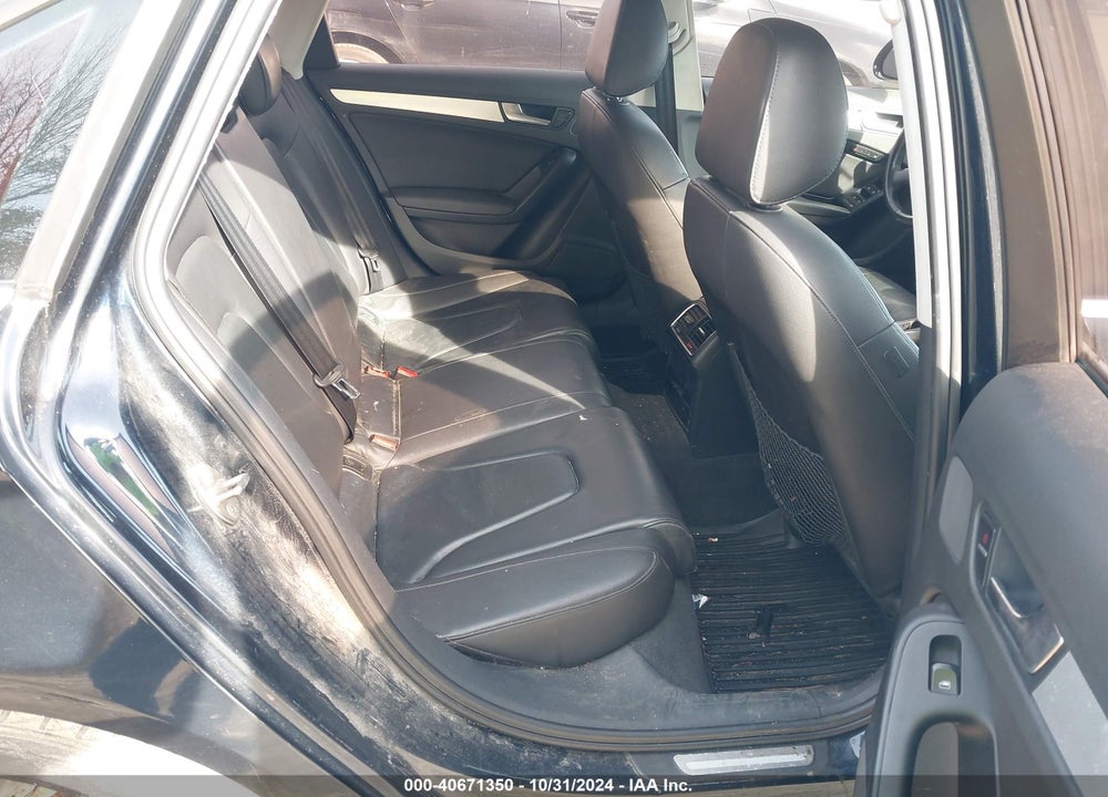 2009 AUDI A4 2.0T PREMIUM VIN: WAUSF78K09N021594