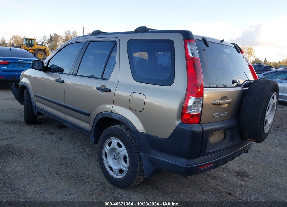 2005 HONDA CR-V LX VIN: JHLRD78535C049612