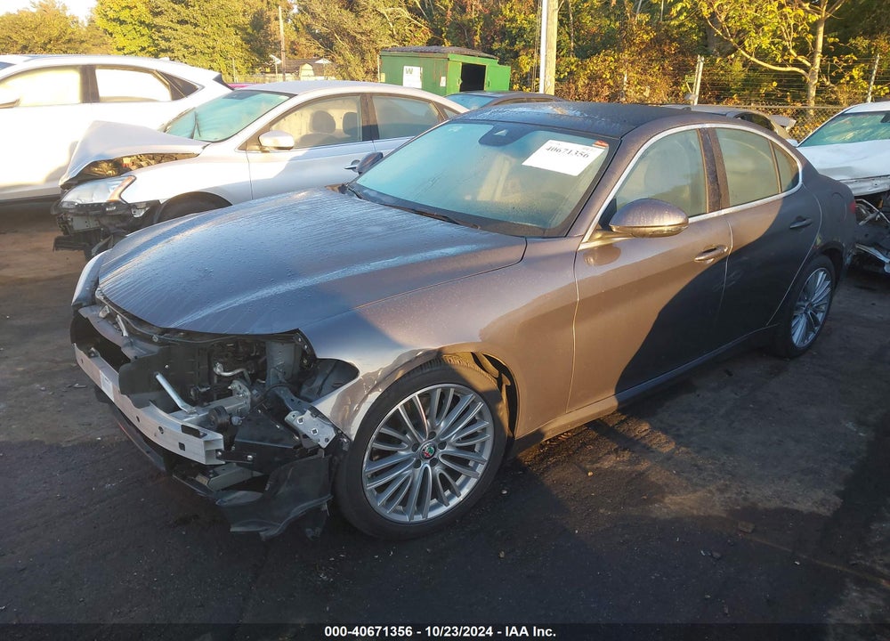 2018 ALFA ROMEO GIULIA TI LUSSO RWD VIN: ZARFAECN1J7568204