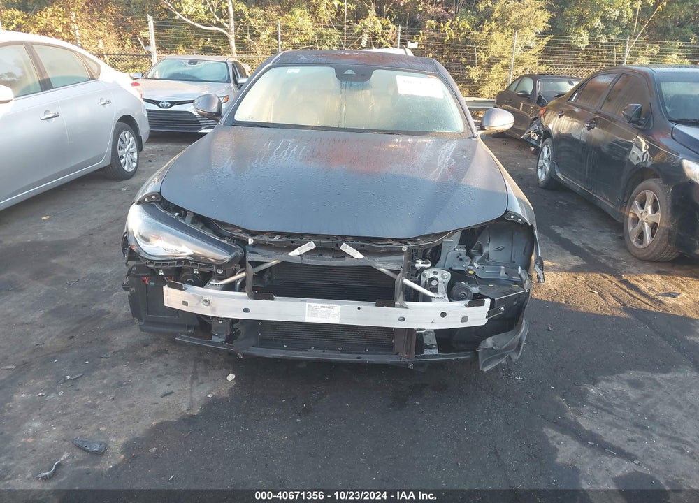 2018 ALFA ROMEO GIULIA TI LUSSO RWD VIN: ZARFAECN1J7568204
