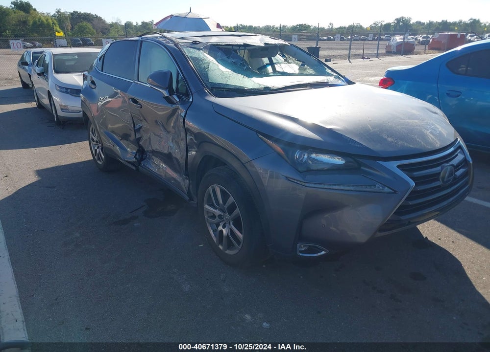 2016 LEXUS NX 300H VIN: JTJYWRBZ3G2009675