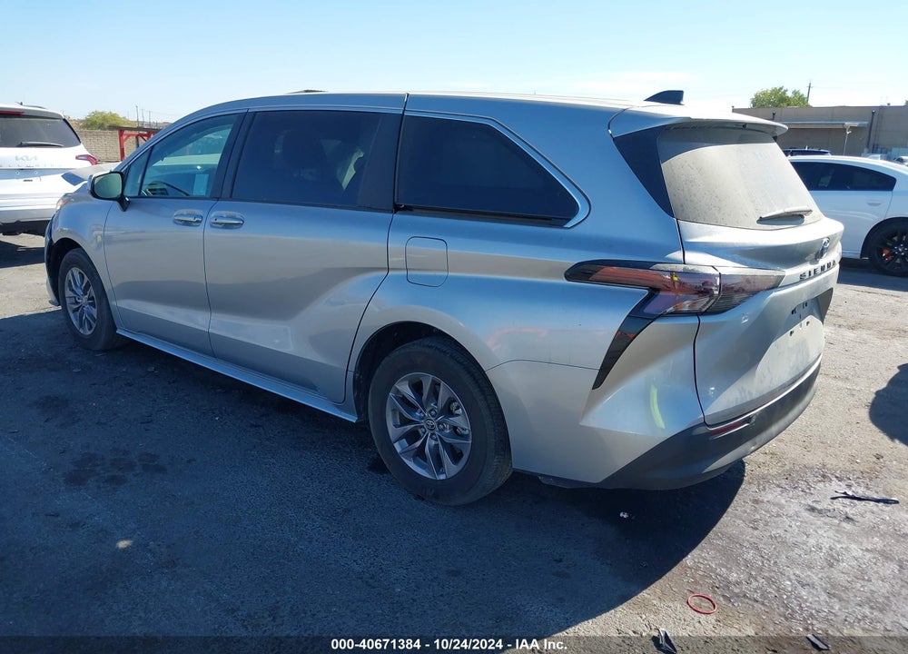 2023 TOYOTA SIENNA LE VIN: 5TDKRKEC5PS150108