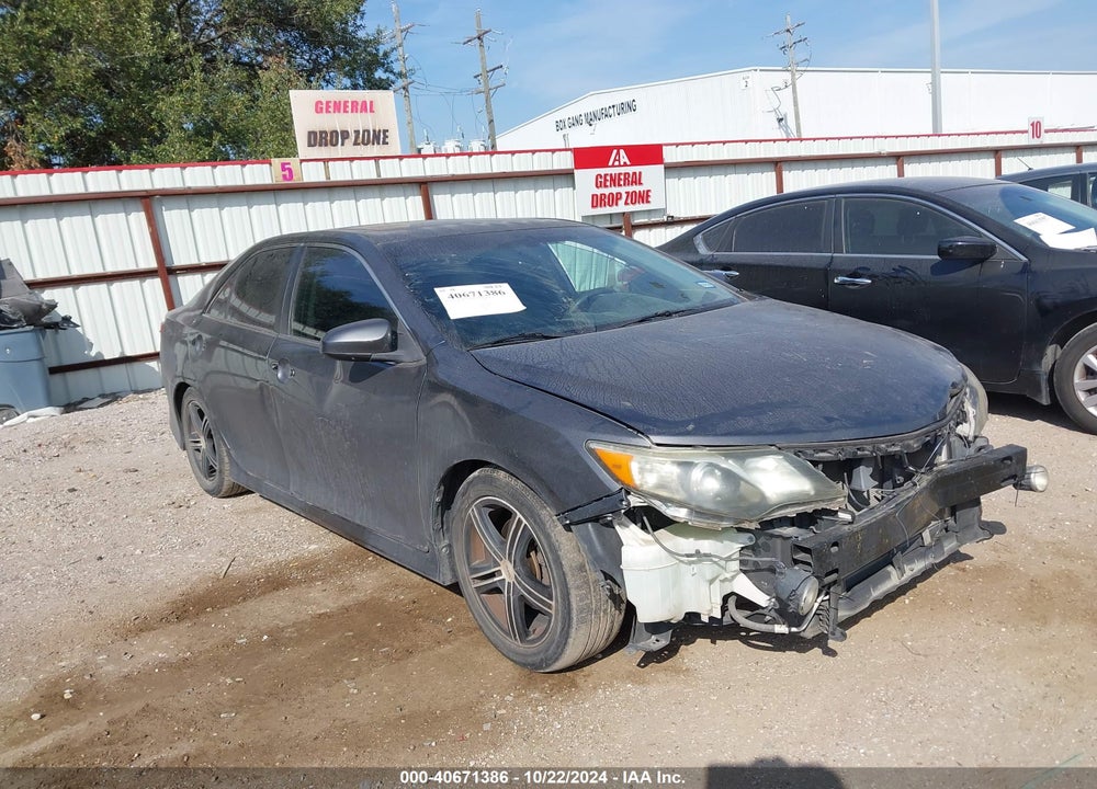 2012 TOYOTA CAMRY SE VIN: 4T1BF1FK3CU149002