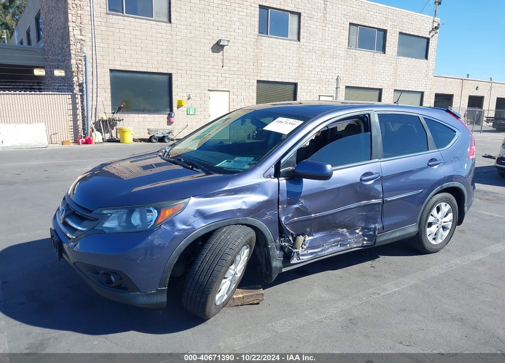 2012 HONDA CR-V EX VIN: 5J6RM4H59CL068930