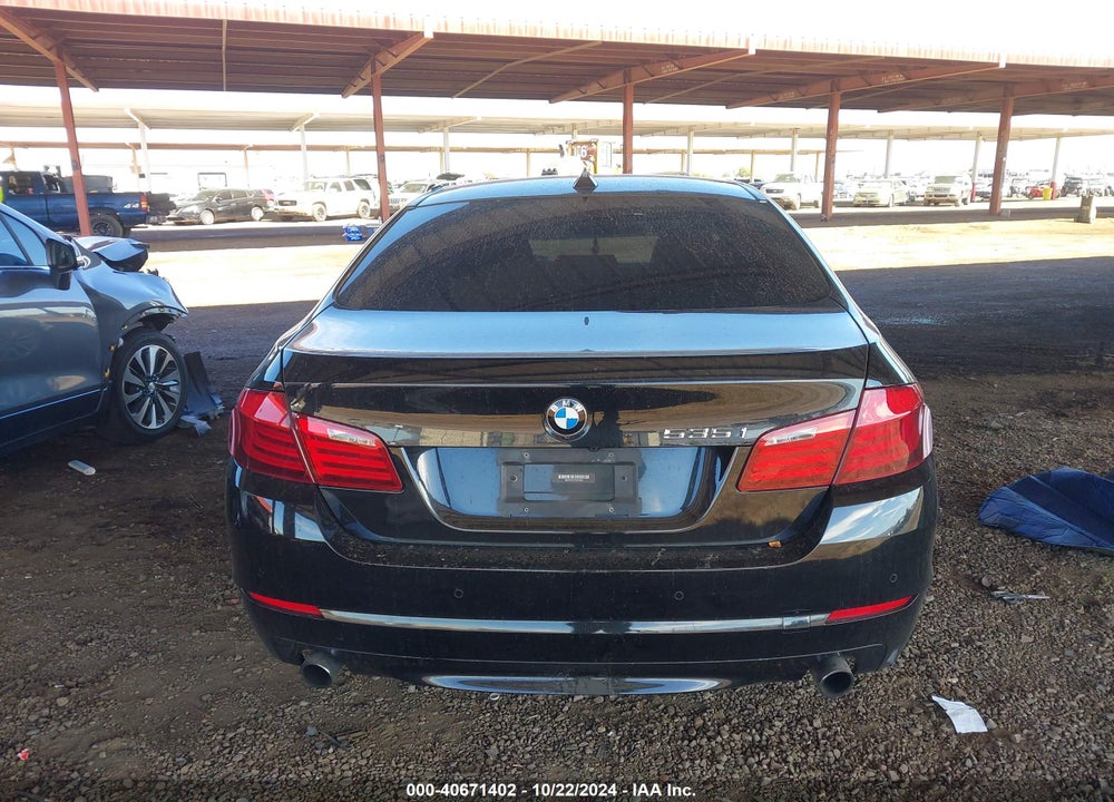 2012 BMW 5 SERIES 535I VIN: WBAFR7C57CC815005