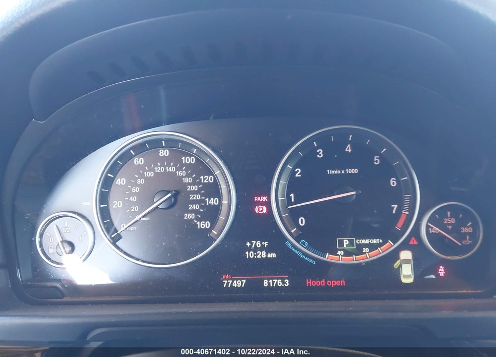 2012 BMW 5 SERIES 535I VIN: WBAFR7C57CC815005