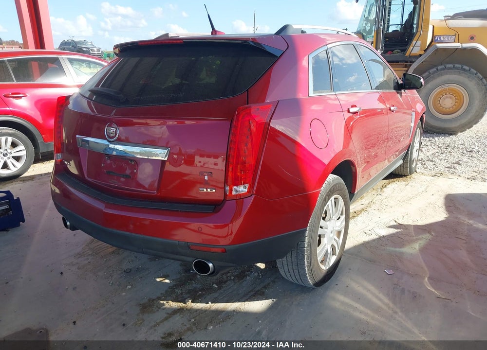 2012 CADILLAC SRX LUXURY COLLECTION VIN: 3GYFNAE32CS530952