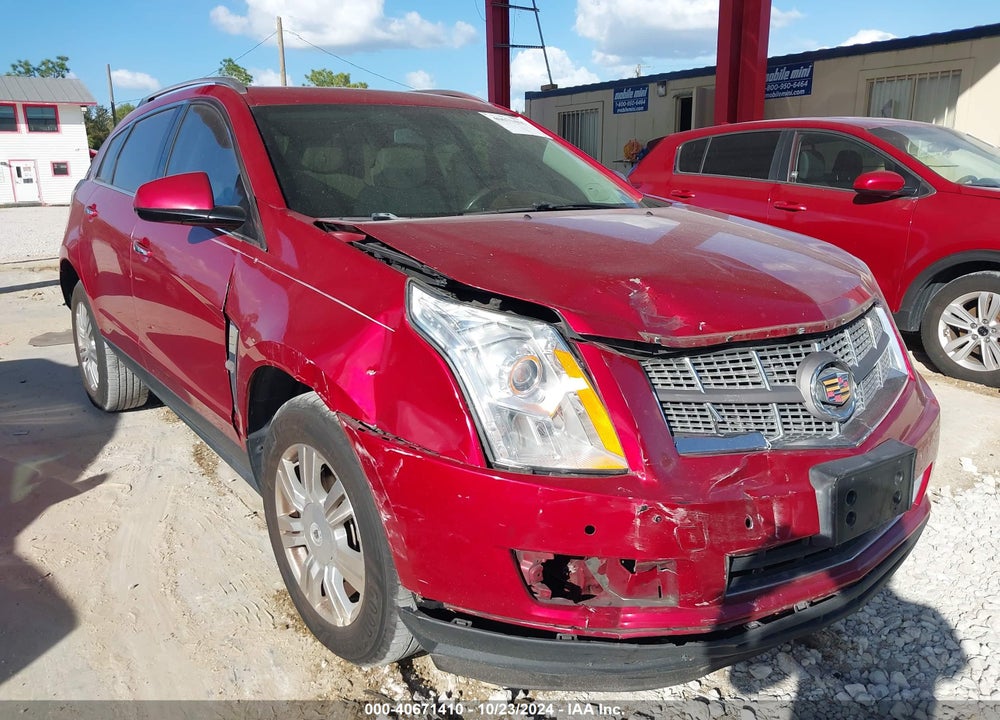 2012 CADILLAC SRX LUXURY COLLECTION VIN: 3GYFNAE32CS530952