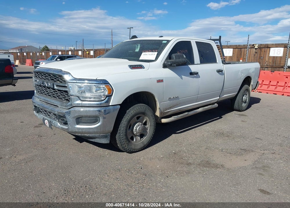 2021 RAM 2500 TRADESMAN 4X4 8' BOX VIN: 3C6UR5HJ6MG582826