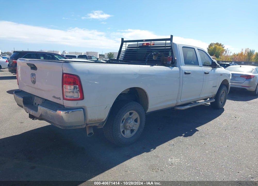2021 RAM 2500 TRADESMAN 4X4 8' BOX VIN: 3C6UR5HJ6MG582826