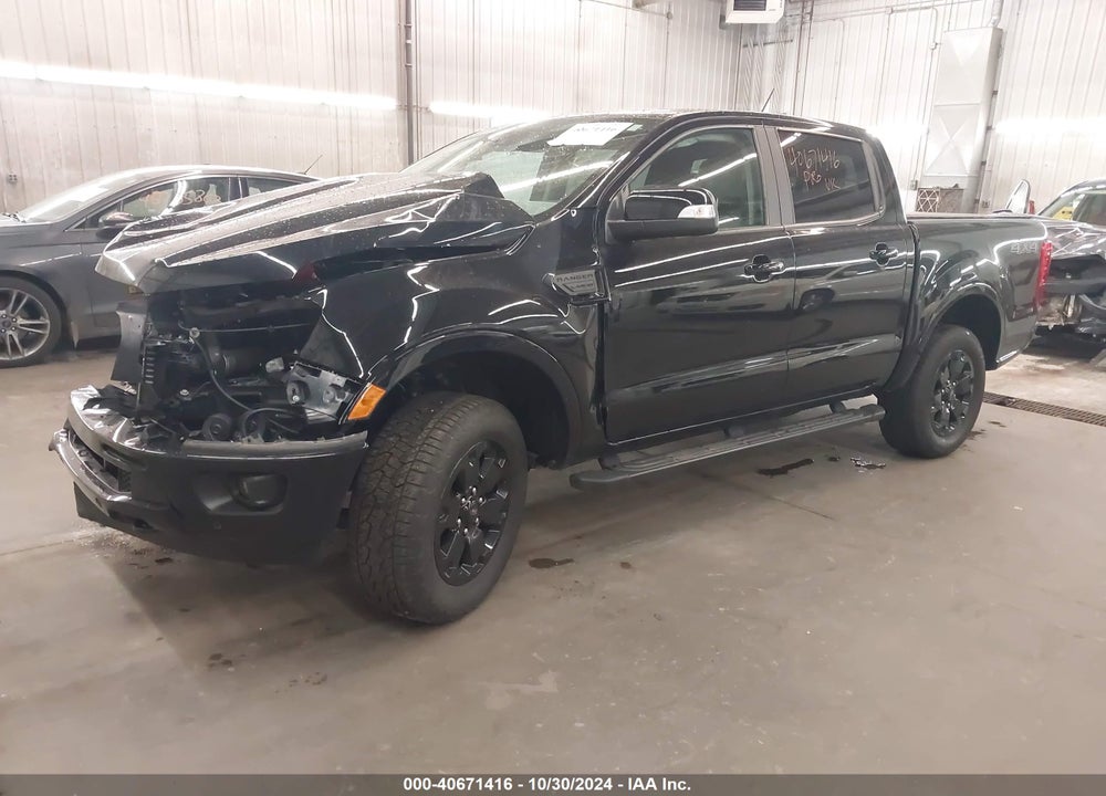 2022 FORD RANGER LARIAT VIN: 1FTER4FH9NLD31407