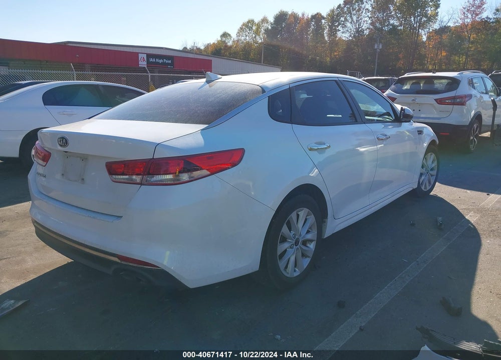 2016 KIA OPTIMA LX VIN: 5XXGT4L3XGG005749