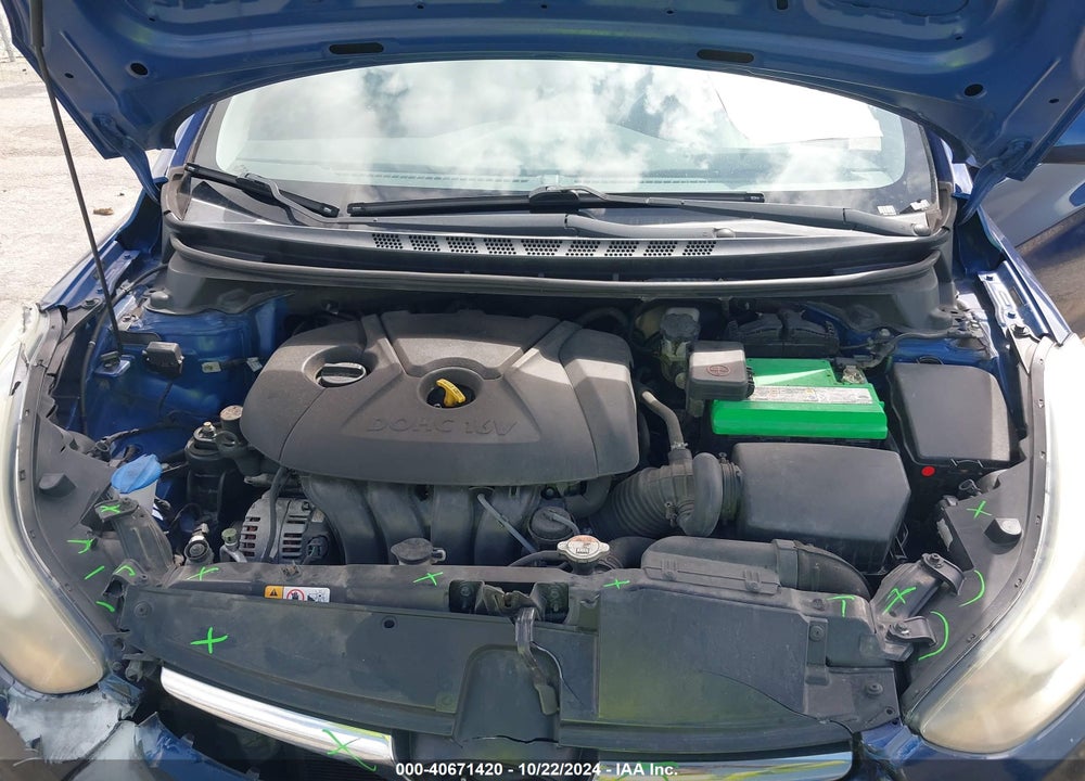 2016 HYUNDAI ELANTRA SE VIN: 5NPDH4AE6GH731511