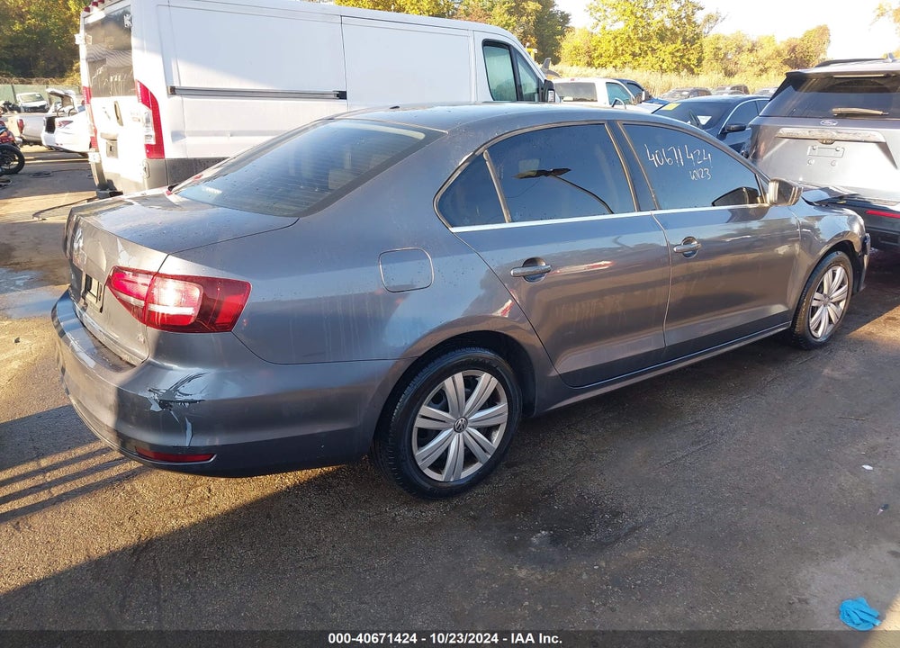 2017 VOLKSWAGEN JETTA 1.4T S VIN: 3VW2B7AJ8HM309918