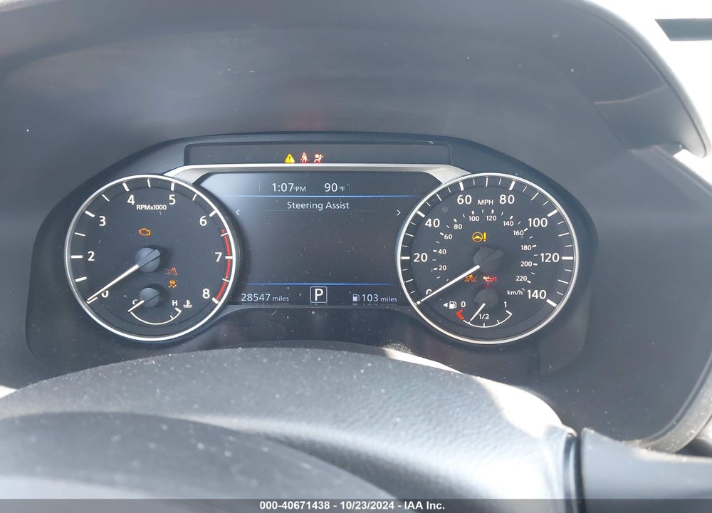 2021 NISSAN ALTIMA SV FWD VIN: 1N4BL4DVXMN364809
