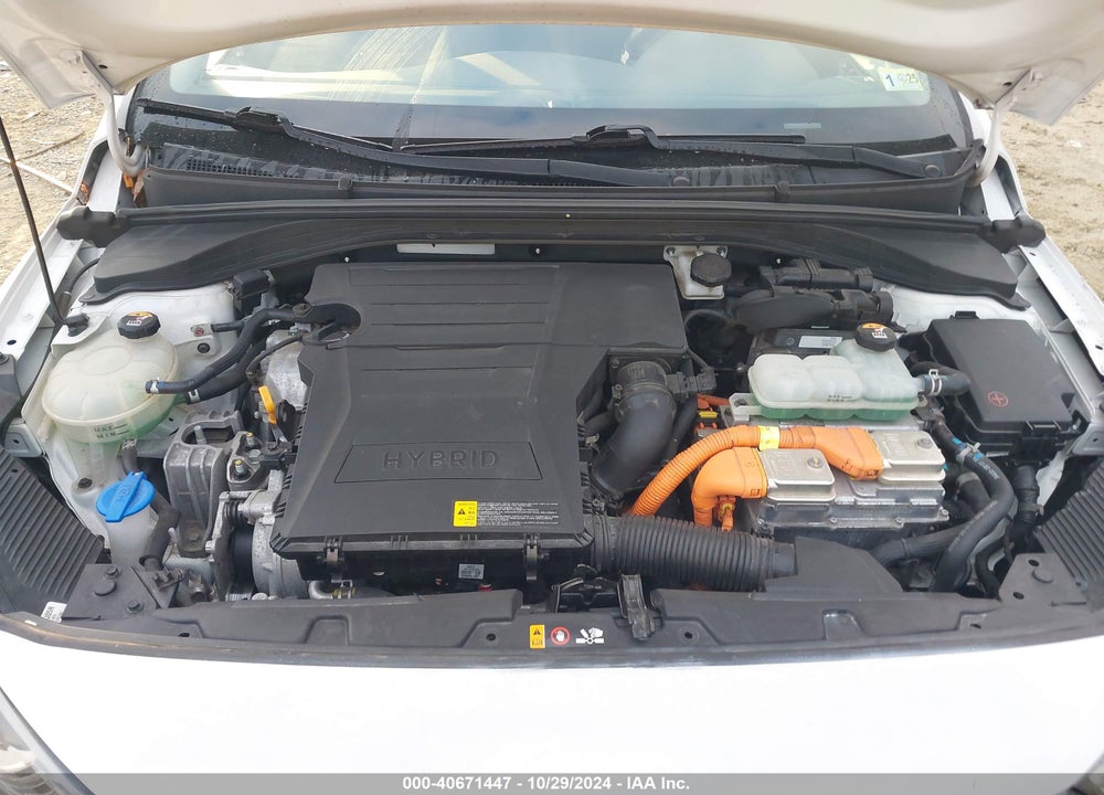 2019 HYUNDAI IONIQ HYBRID BLUE VIN: KMHC65LC9KU171268