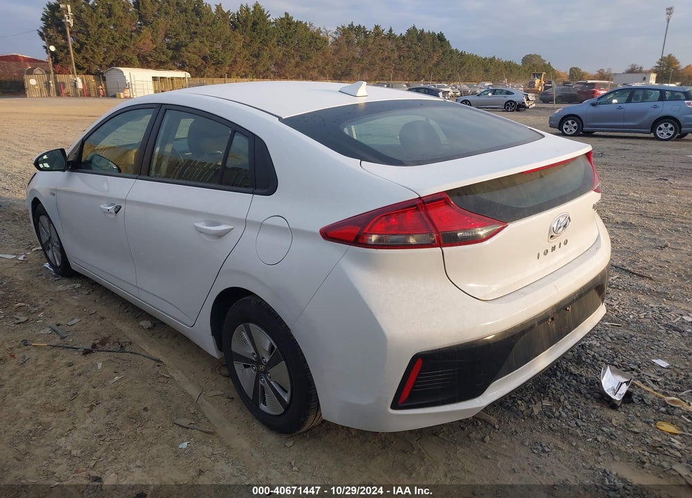 2019 HYUNDAI IONIQ HYBRID BLUE VIN: KMHC65LC9KU171268