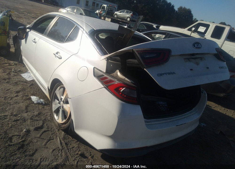 2015 KIA OPTIMA HYBRID EX VIN: KNAGN4AD1F5090258