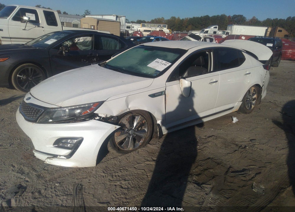 2015 KIA OPTIMA HYBRID EX VIN: KNAGN4AD1F5090258