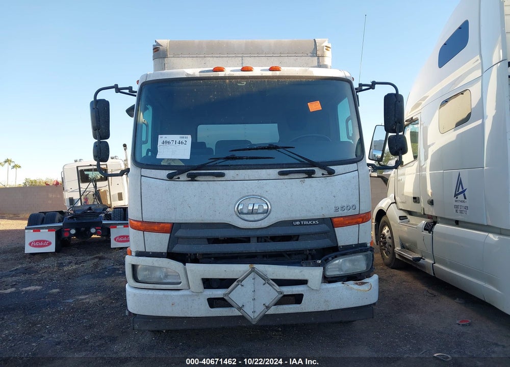 2013 NISSAN DIESEL UD2600 VIN: JNAA410H6DAN20047