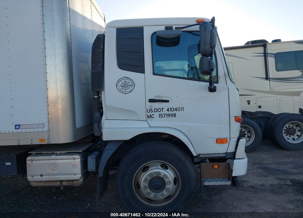 2013 NISSAN DIESEL UD2600 VIN: JNAA410H6DAN20047
