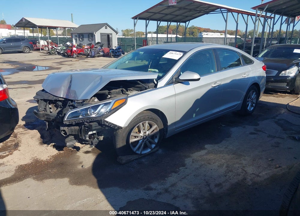 2016 HYUNDAI SONATA SE VIN: 5NPE24AF6GH408025