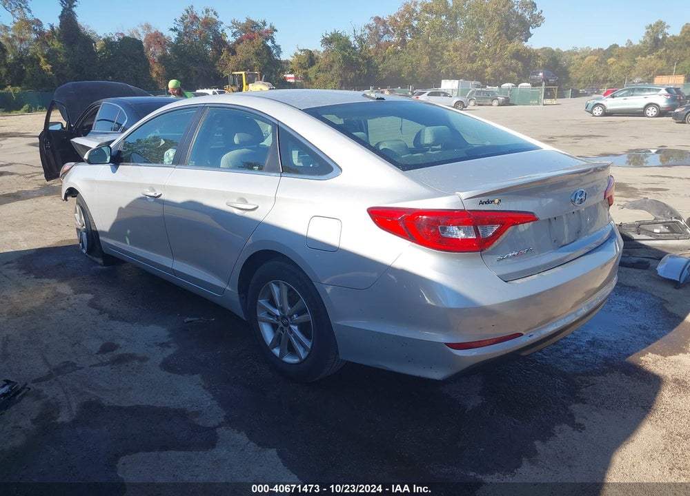2016 HYUNDAI SONATA SE VIN: 5NPE24AF6GH408025