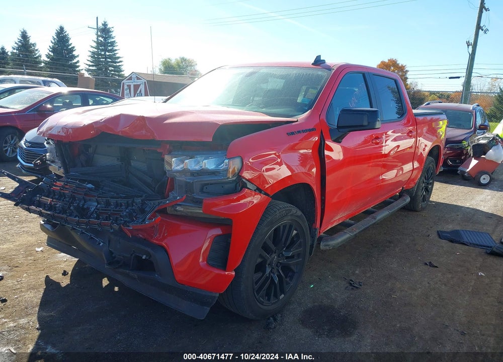 2020 CHEVROLET SILVERADO VIN: 1GCUYEED9LZ245821