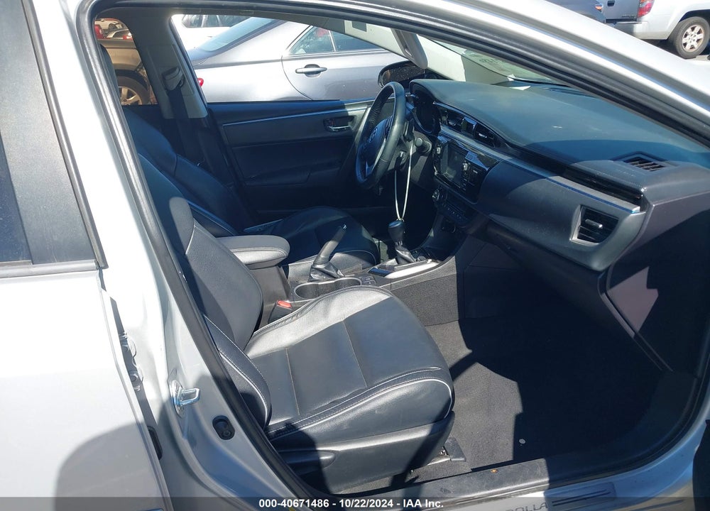 2016 TOYOTA COROLLA S PREMIUM VIN: 5YFBURHE8GP487661