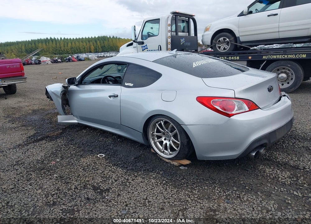 2011 HYUNDAI GENESIS 2.0T VIN: KMHHT6KD8BU043313