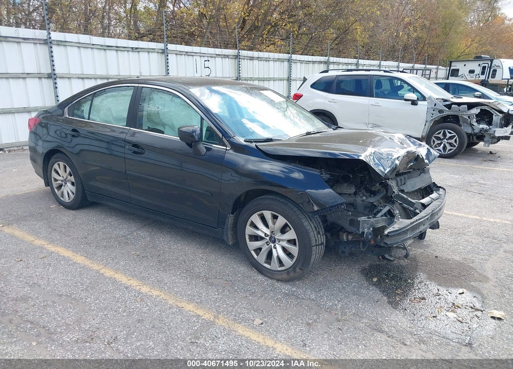 2016 SUBARU LEGACY 2.5I PREMIUM VIN: 4S3BNBC67G3024715
