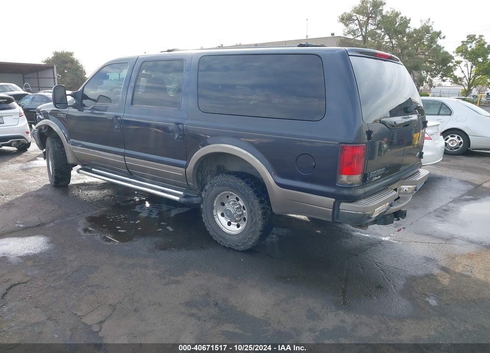 2000 FORD EXCURSION LIMITED VIN: 1FMSU43F4YEC60433