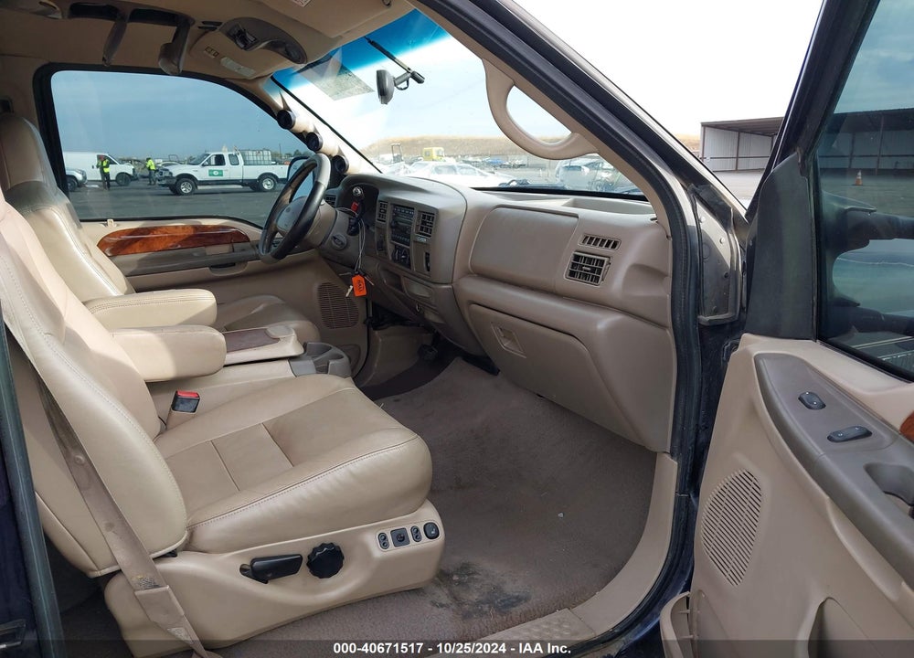2000 FORD EXCURSION LIMITED VIN: 1FMSU43F4YEC60433