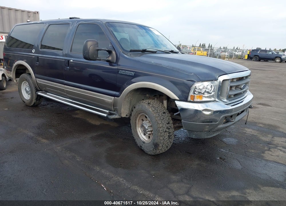 2000 FORD EXCURSION LIMITED VIN: 1FMSU43F4YEC60433