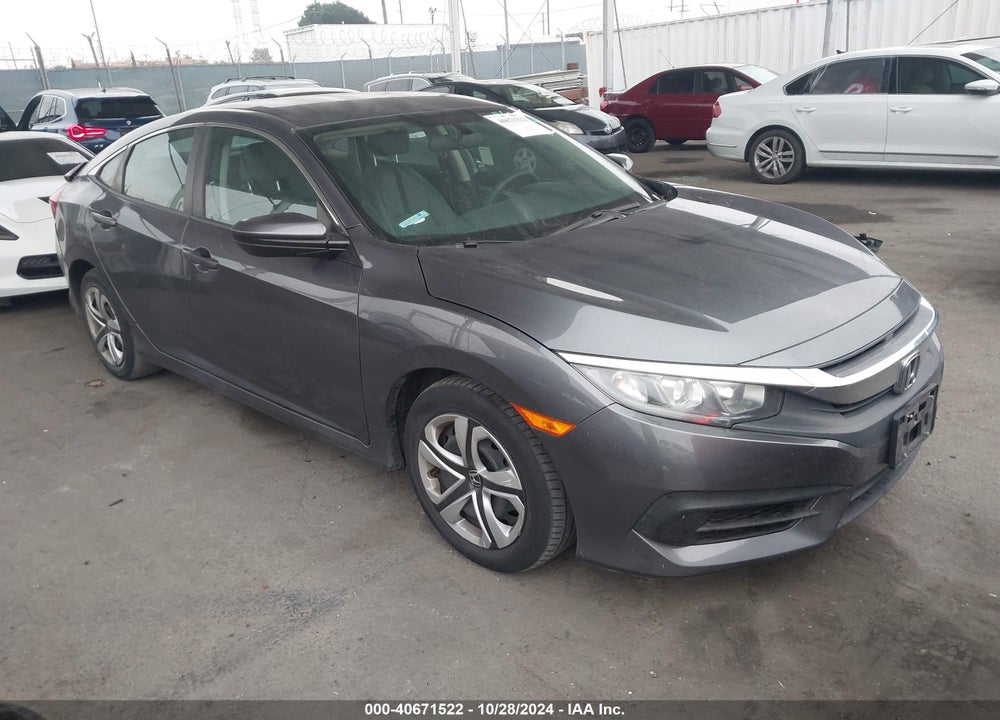 2017 HONDA CIVIC LX VIN: 2HGFC2F51HH574857
