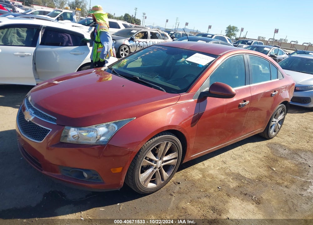 2013 CHEVROLET CRUZE LTZ VIN: 1G1PG5SB0D7126919