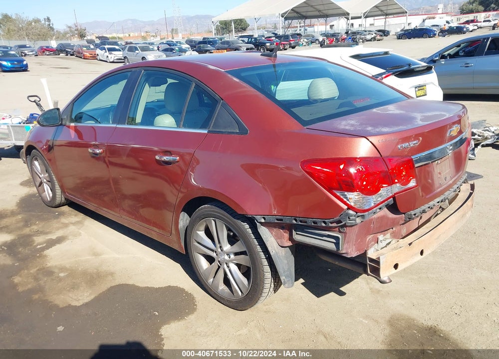 2013 CHEVROLET CRUZE LTZ VIN: 1G1PG5SB0D7126919