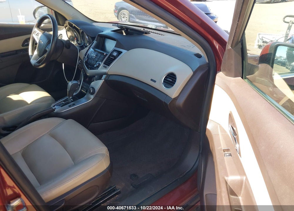 2013 CHEVROLET CRUZE LTZ VIN: 1G1PG5SB0D7126919