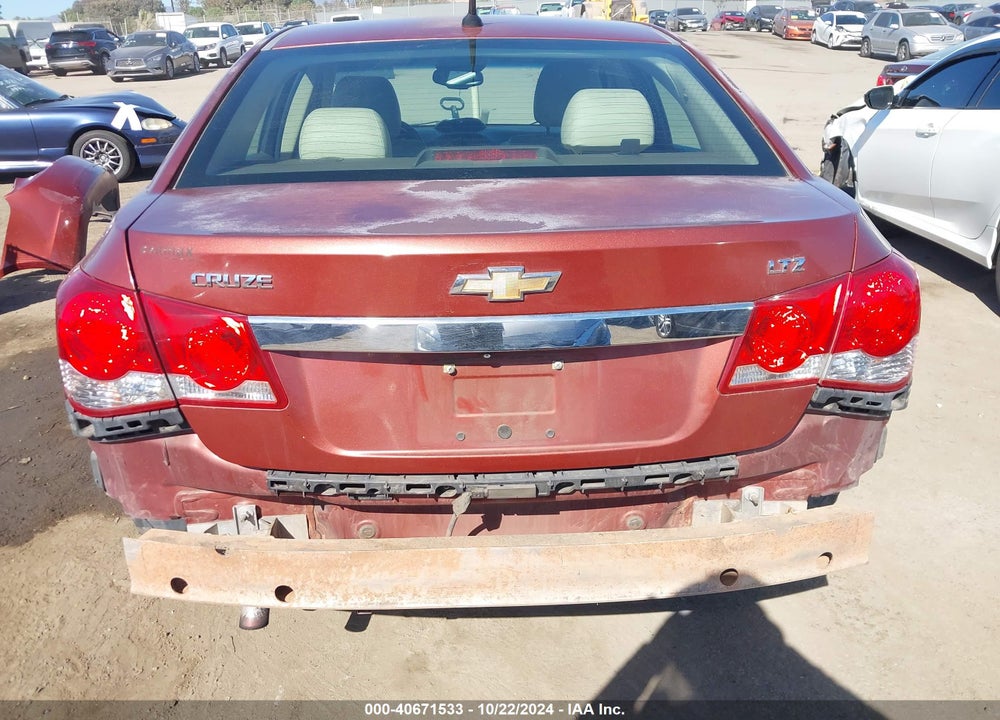 2013 CHEVROLET CRUZE LTZ VIN: 1G1PG5SB0D7126919