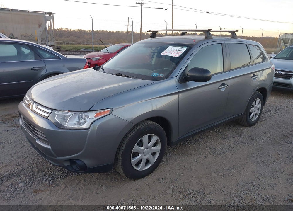 2014 MITSUBISHI OUTLANDER ES VIN: JA4AD2A37EZ014018