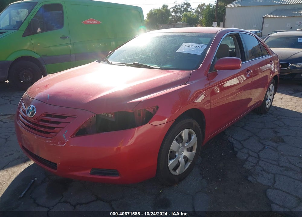 2008 TOYOTA CAMRY LE VIN: 4T1BE46K18U218619